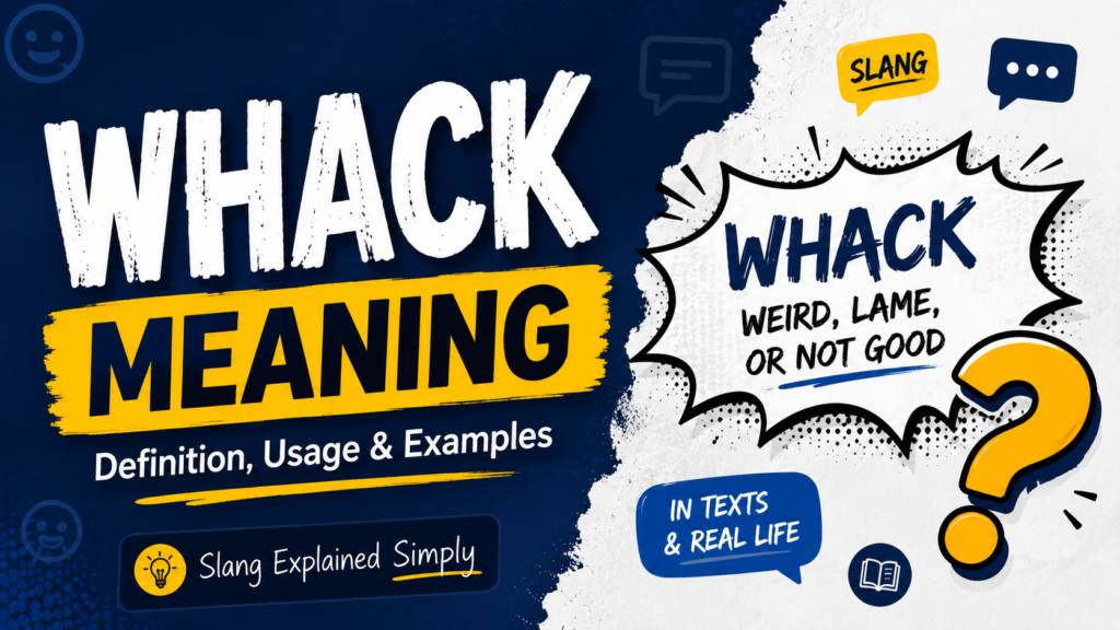 whack meaning
