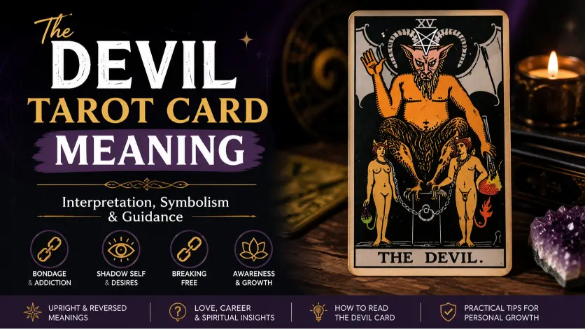 devil tarot card meaning