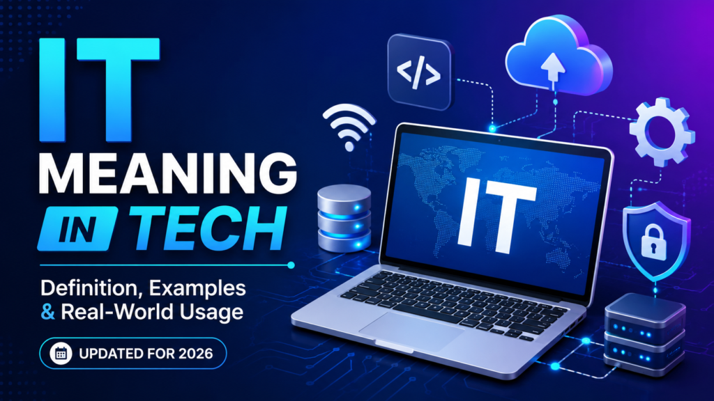 it meaning tech