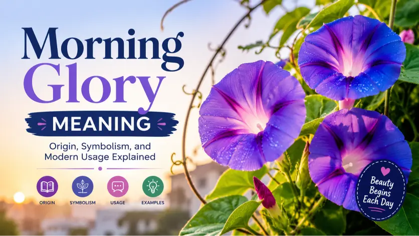 morning glory meaning