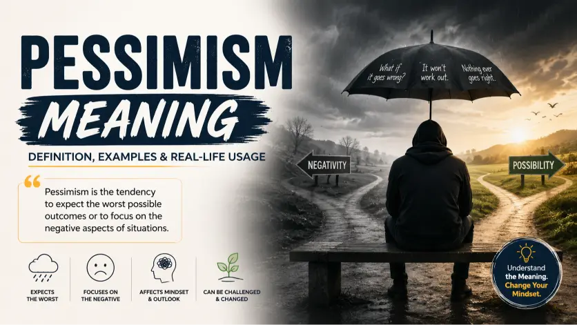 pessimism meaning