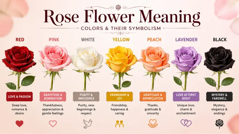 rose flower meaning