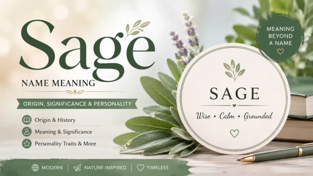 sage name meaning