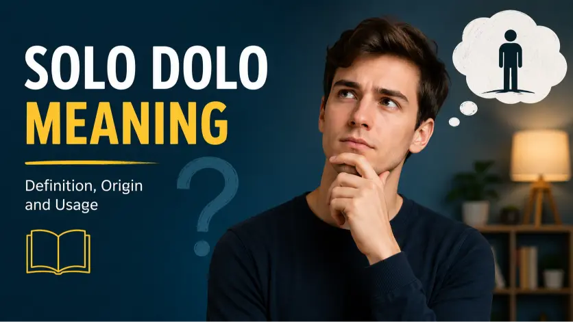 solo dolo meaning