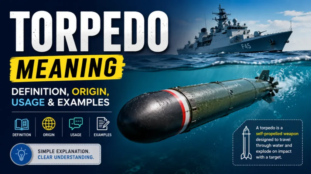 torpedo meaning