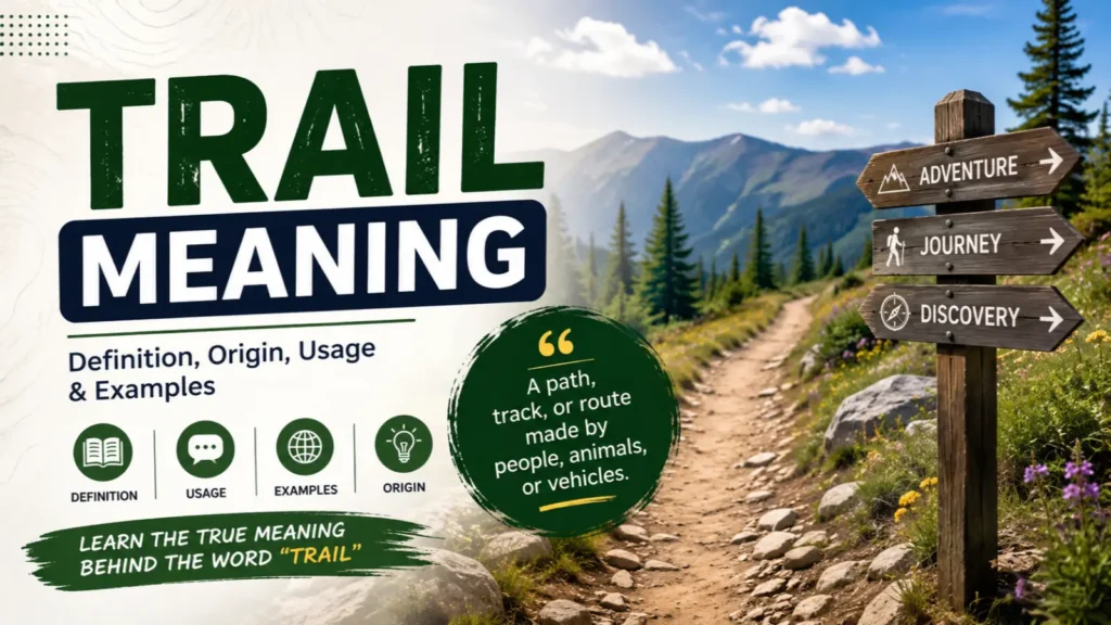 trail meaning