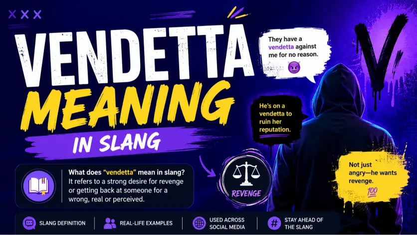 vendetta meaning slang