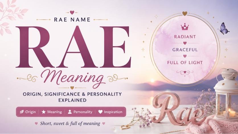 rae name meaning