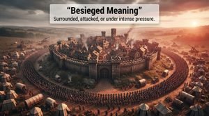 besieged meaning