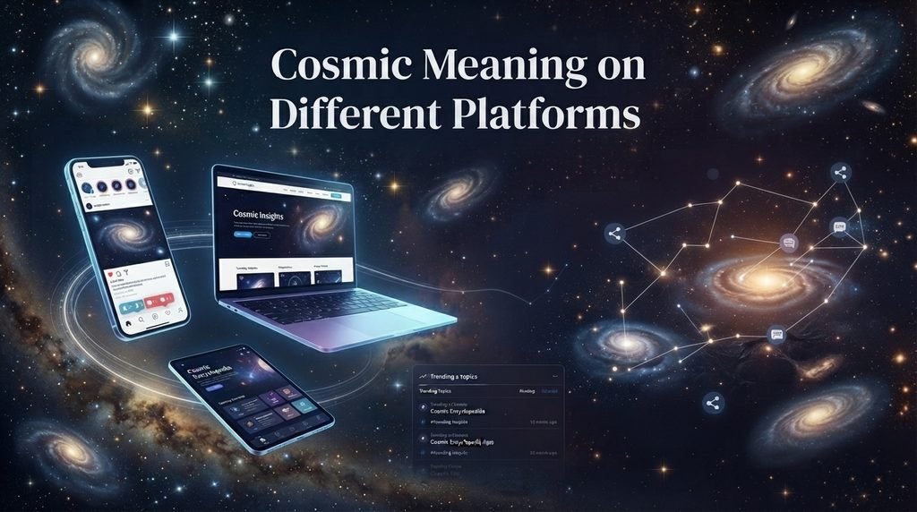Cosmic Meaning on Different Platforms