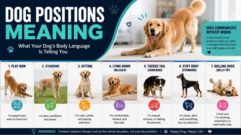 dog positions meaning