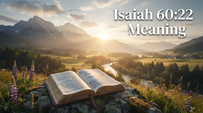 Isaiah 60:22 Meaning