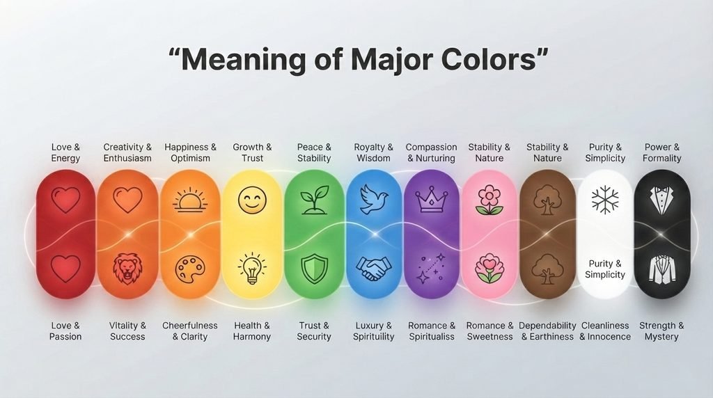 Meaning of Major Colors