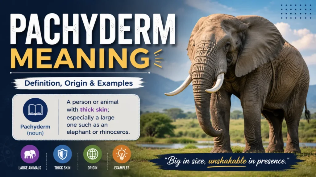 pachyderm meaning